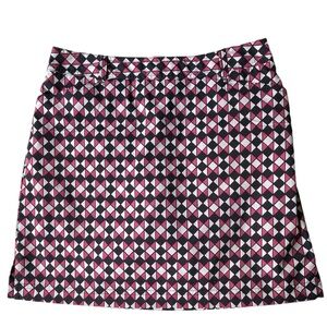 NVO by Lanctot Ladies Blue Pink Golf Skort Skirt, 6